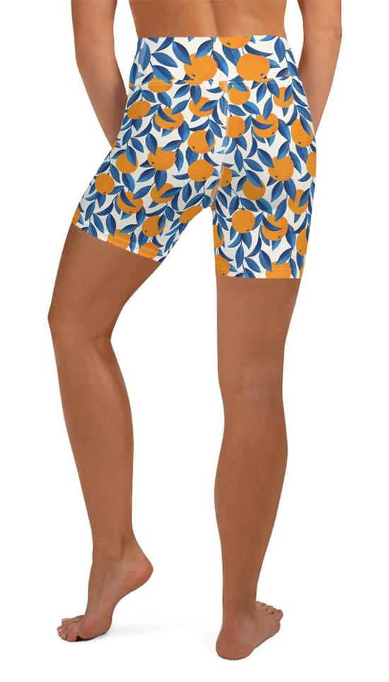 Sweet Tangerine Yoga Shorts