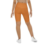 Tangerine Orange Biker Shorts