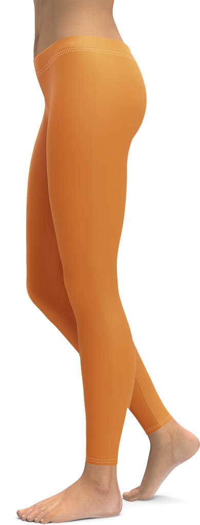 Tangerine Orange Leggings