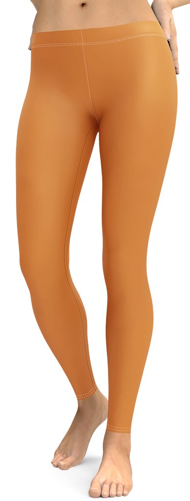 Tangerine Orange Leggings