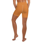 Tangerine Orange Yoga Shorts