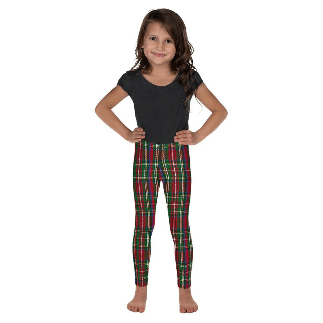 Tartan Christmas Kid's Leggings