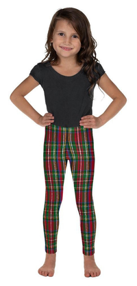 Tartan Christmas Kid's Leggings