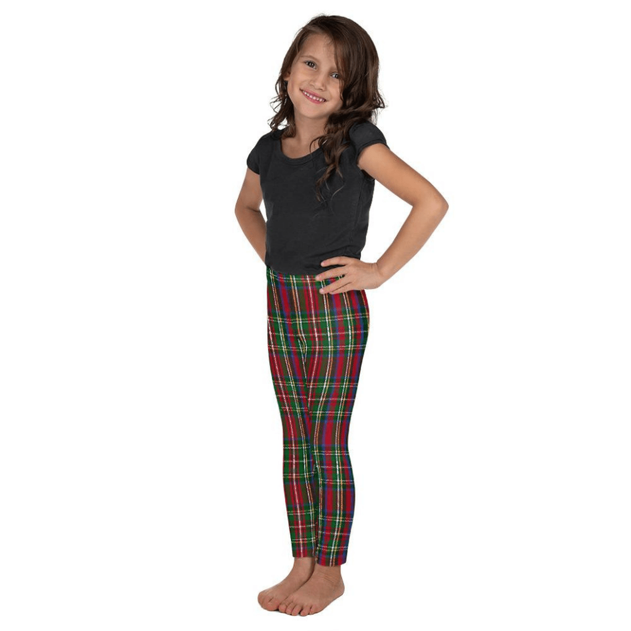 Tartan Christmas Kid's Leggings