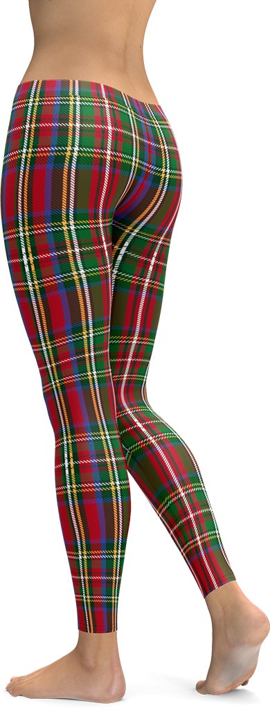 Tartan Christmas Leggings