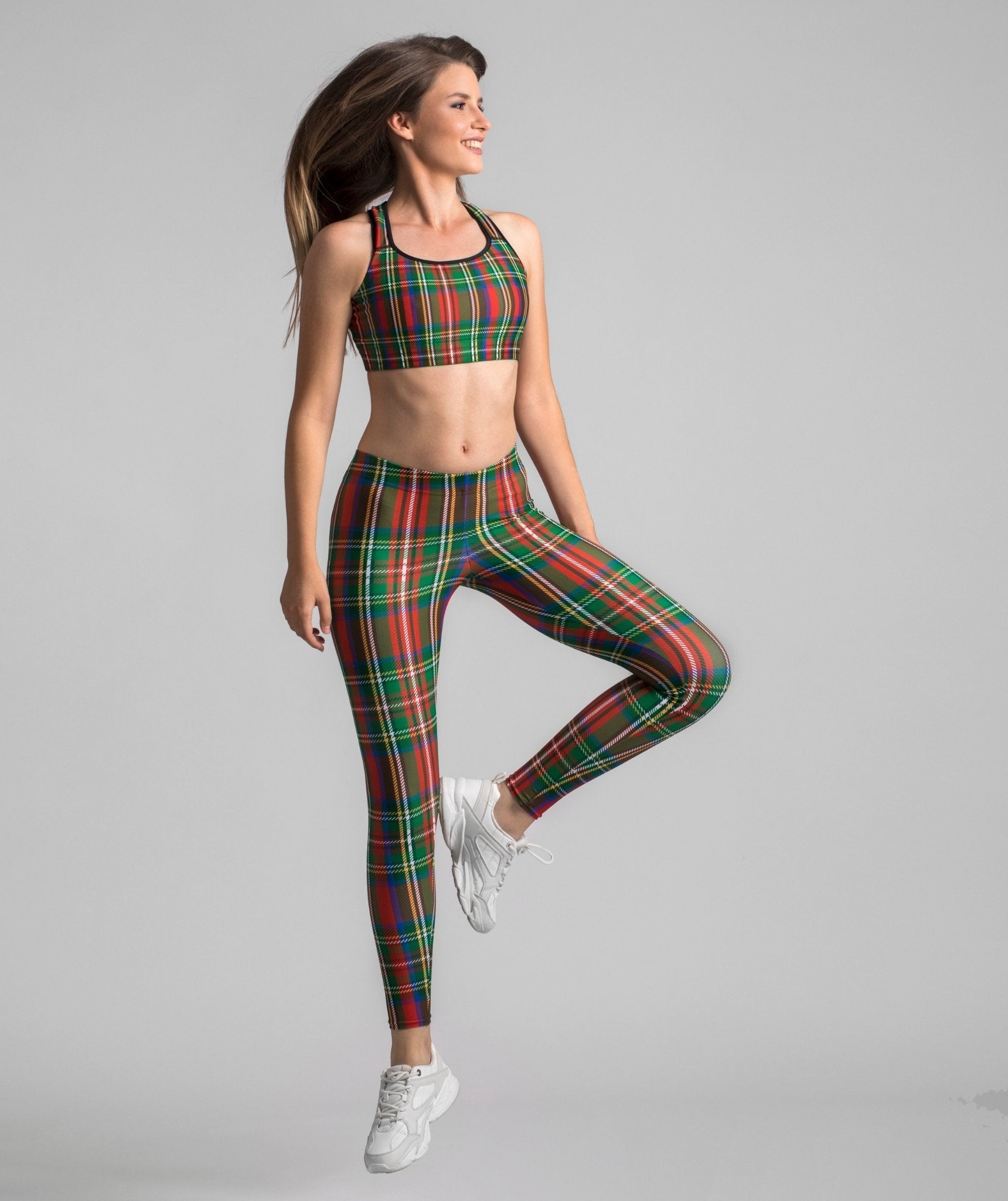 Tartan Christmas Leggings