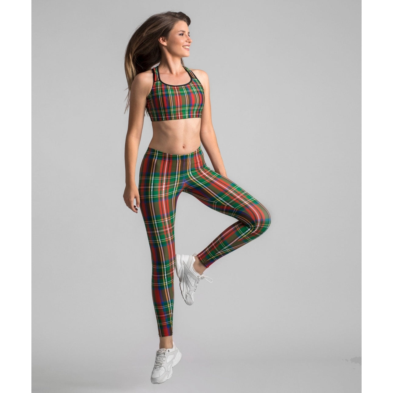 Tartan Christmas Leggings
