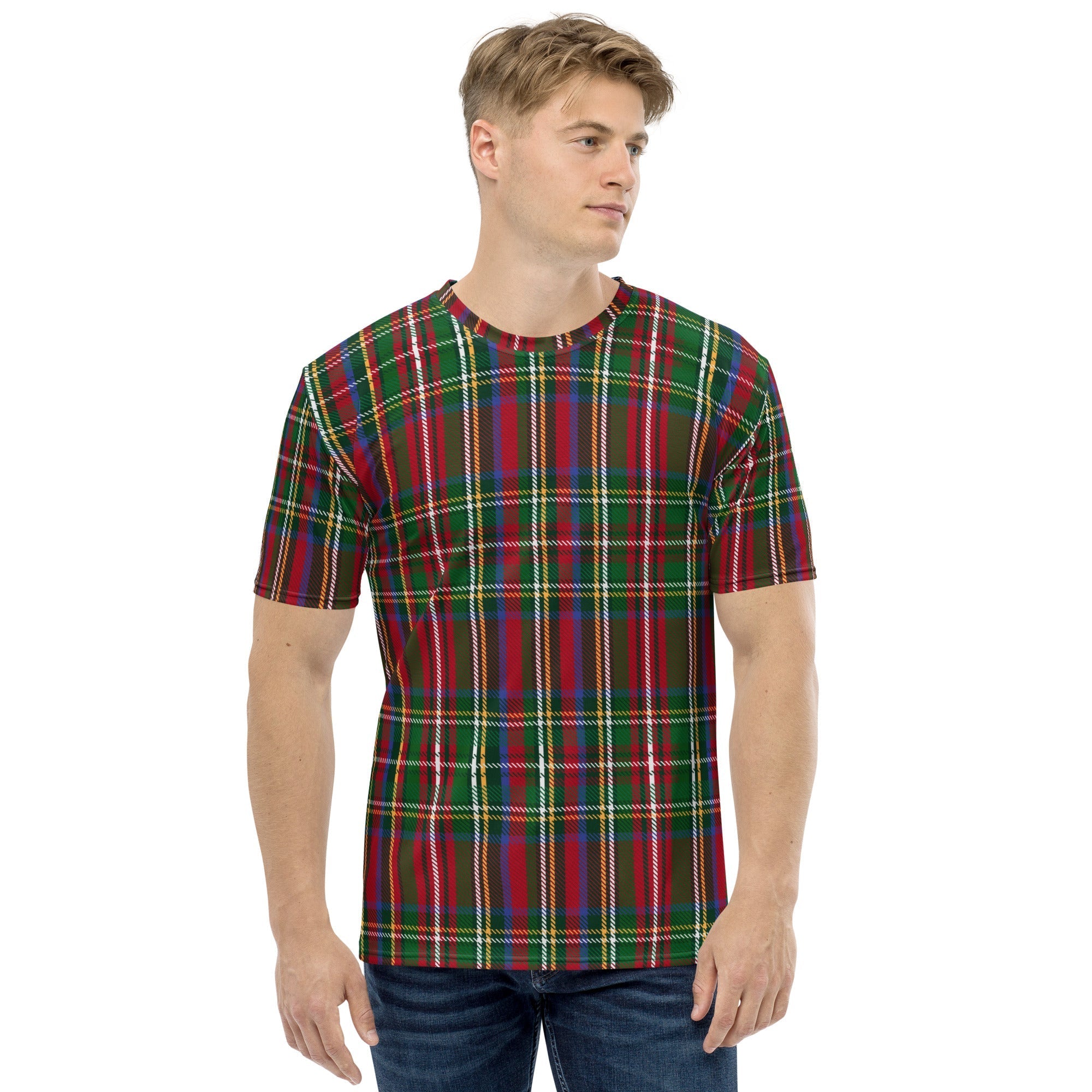 Tartan Christmas Men's T-shirt