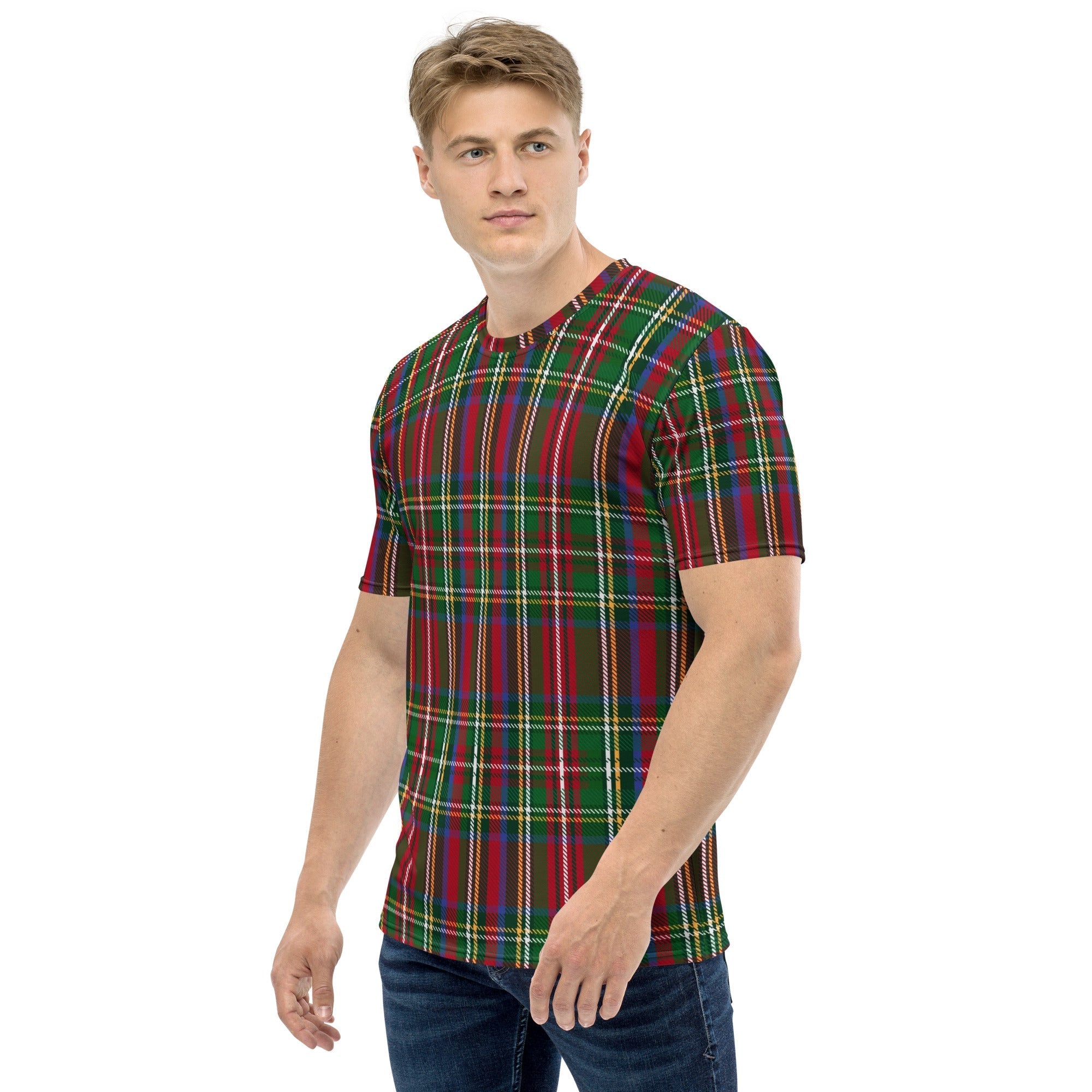 Tartan Christmas Men's T-shirt