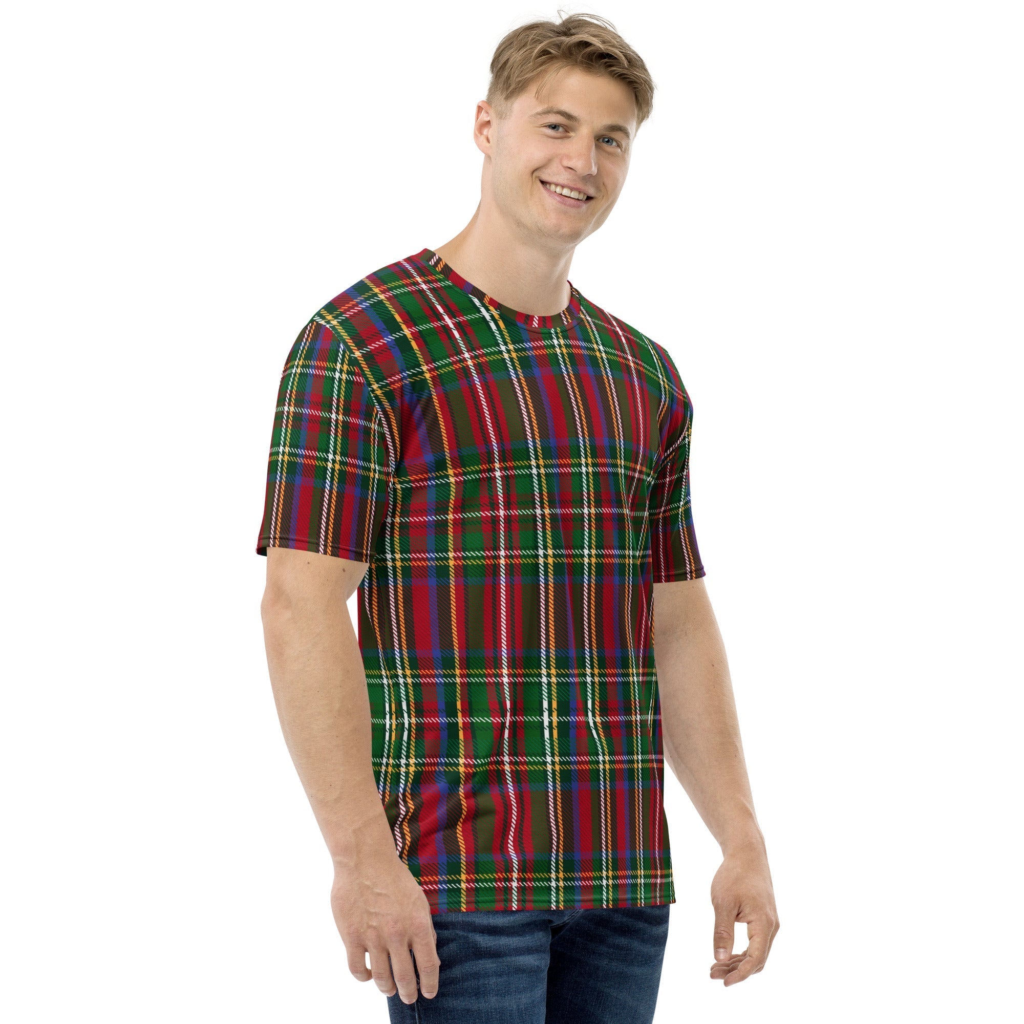 Tartan Christmas Men's T-shirt