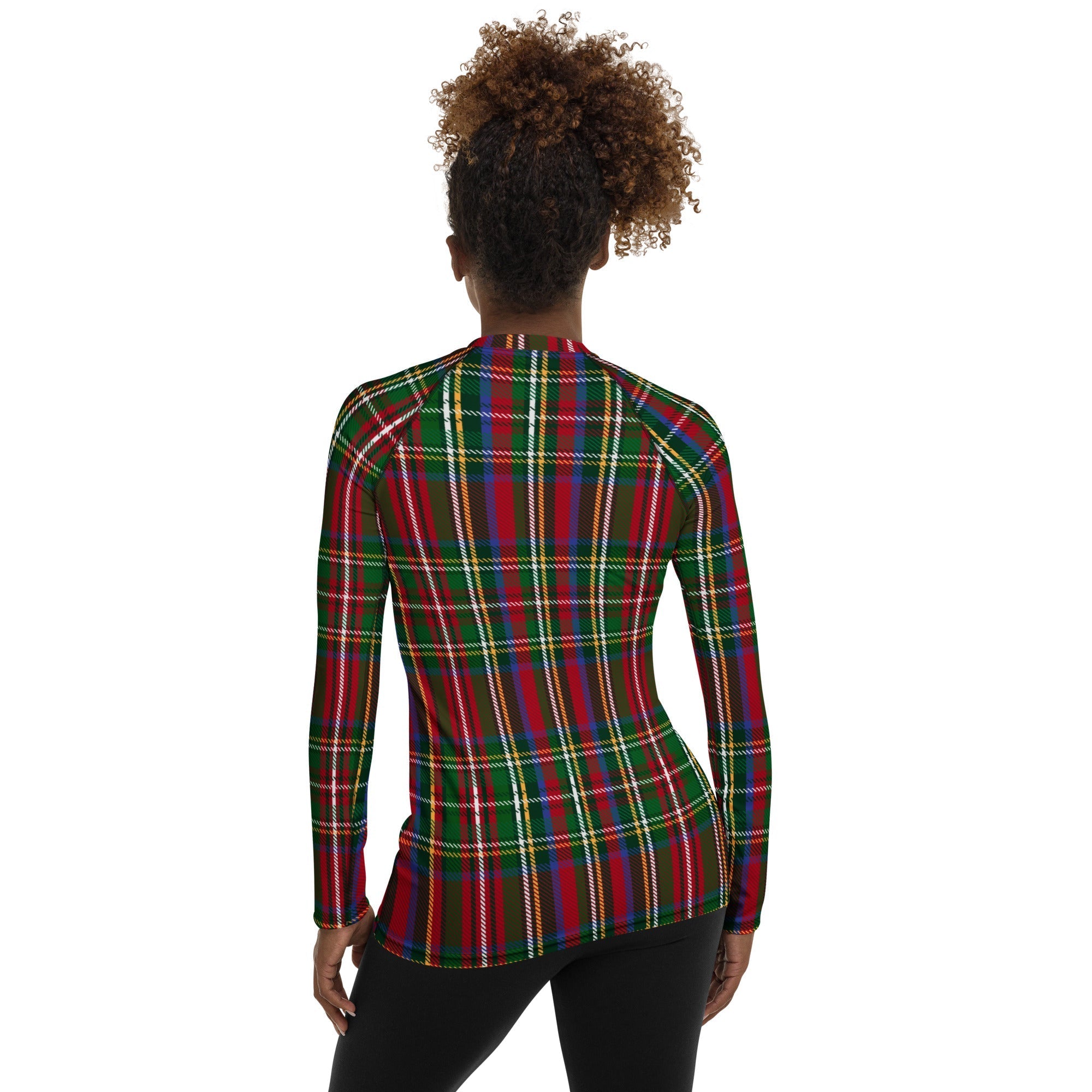 Tartan Christmas Rash Guard