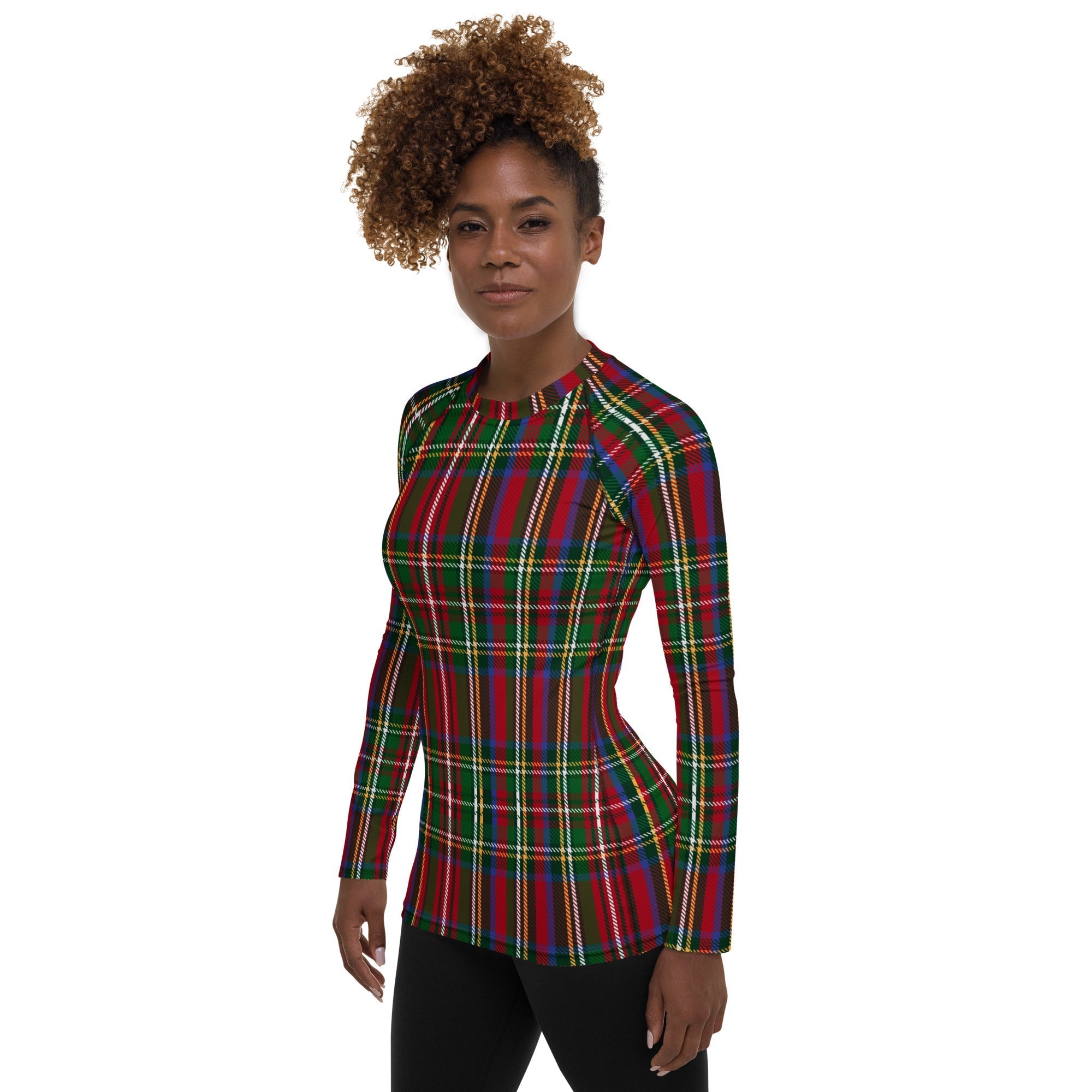 Tartan Christmas Rash Guard