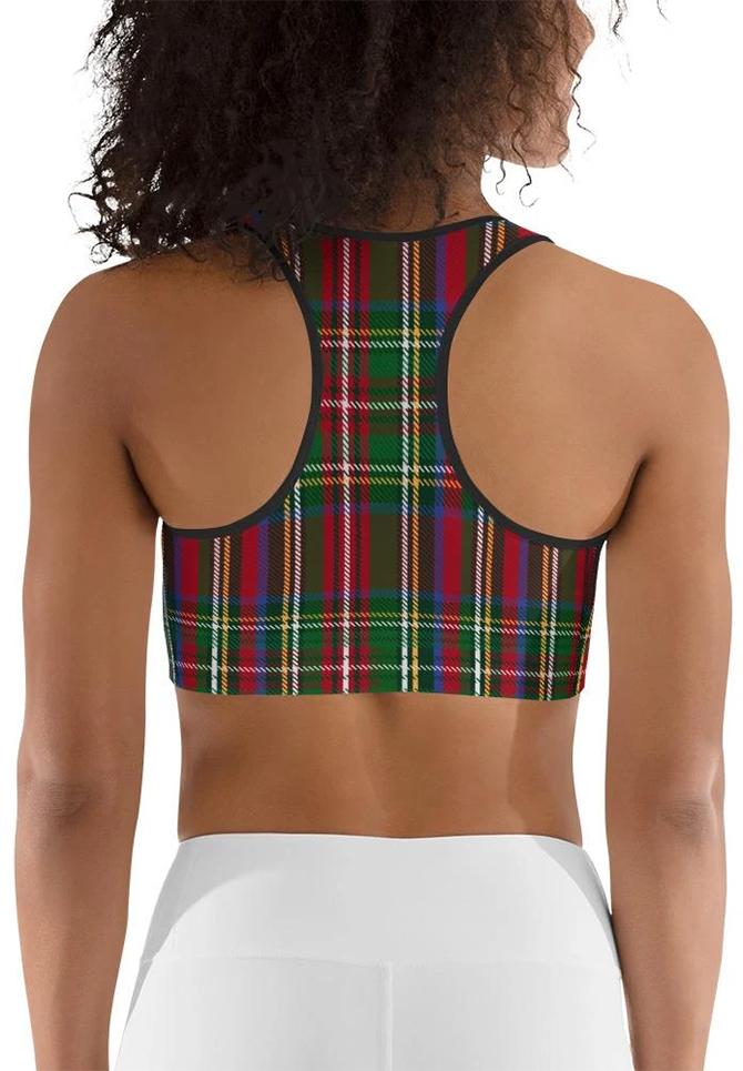 Tartan Sports Bra
