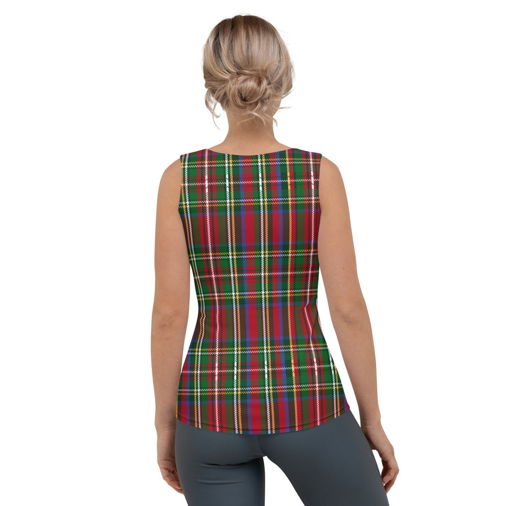 Tartan Christmas Tank Top
