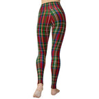 Tartan Christmas Yoga Leggings - FiercePulse - Premium Workout Leggings - Yoga Pants