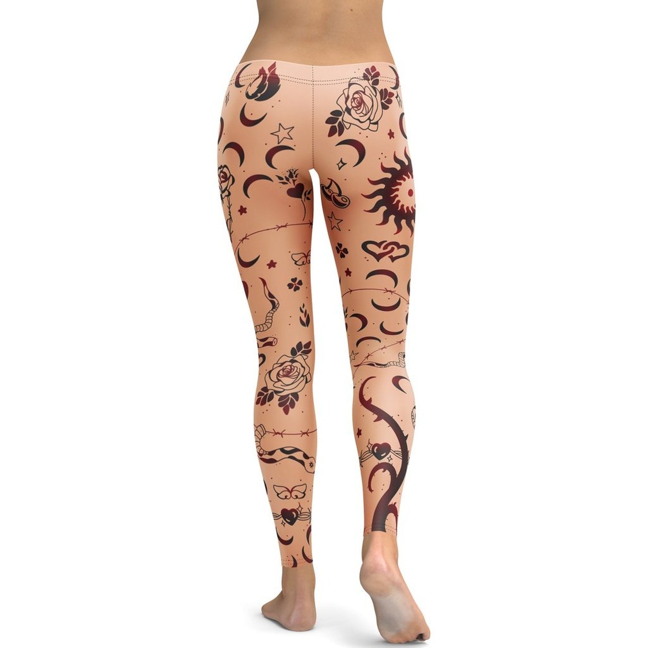 Tattoo Inspired Leggings