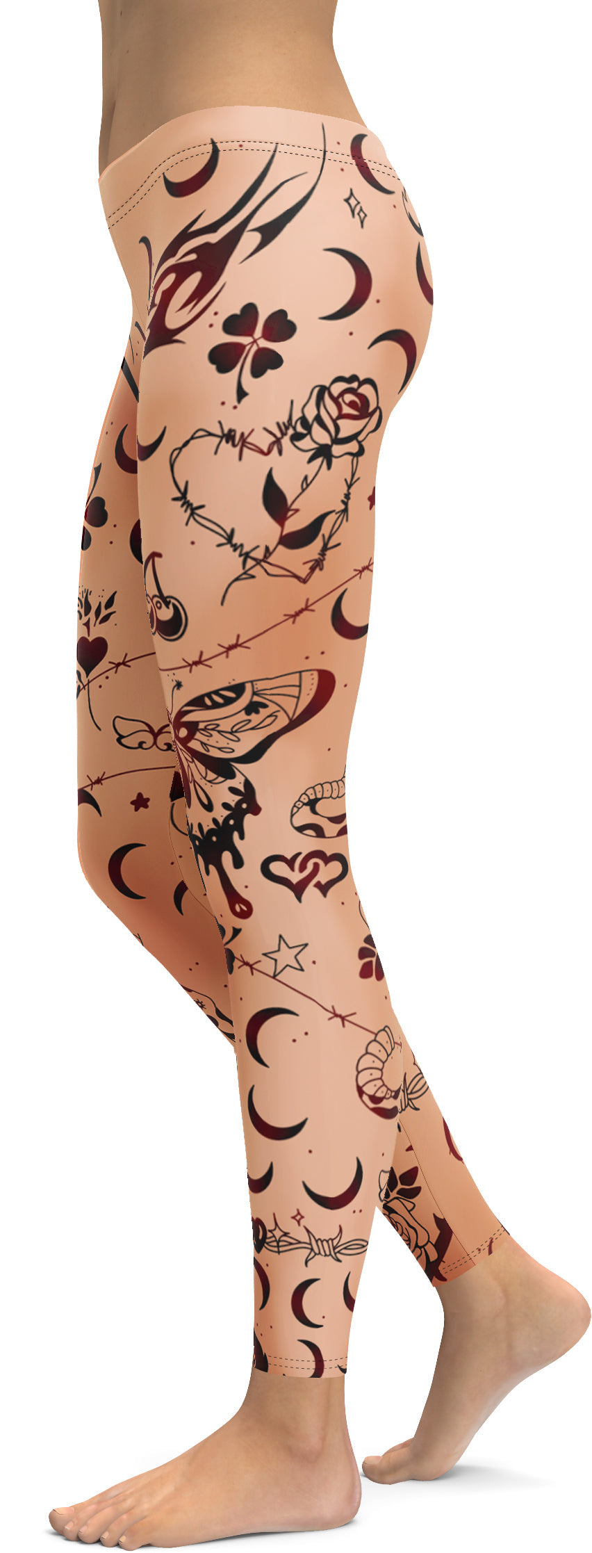 Tattoo Inspired Leggings