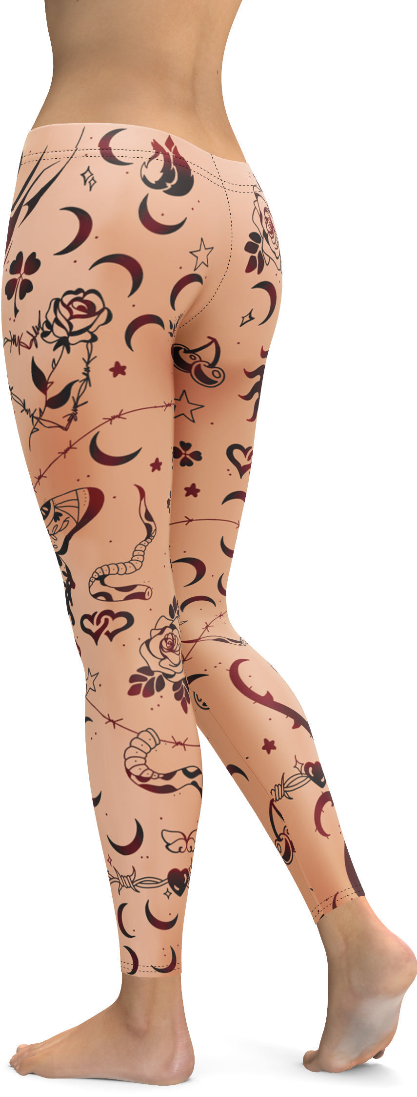 Tattoo Inspired Leggings