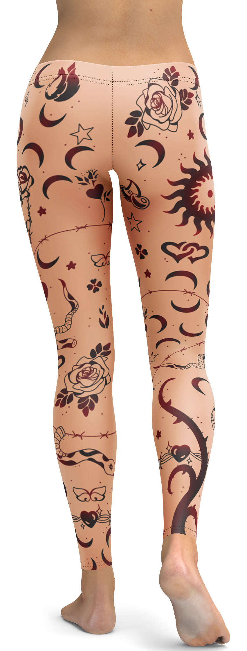 Tattoo Inspired Leggings