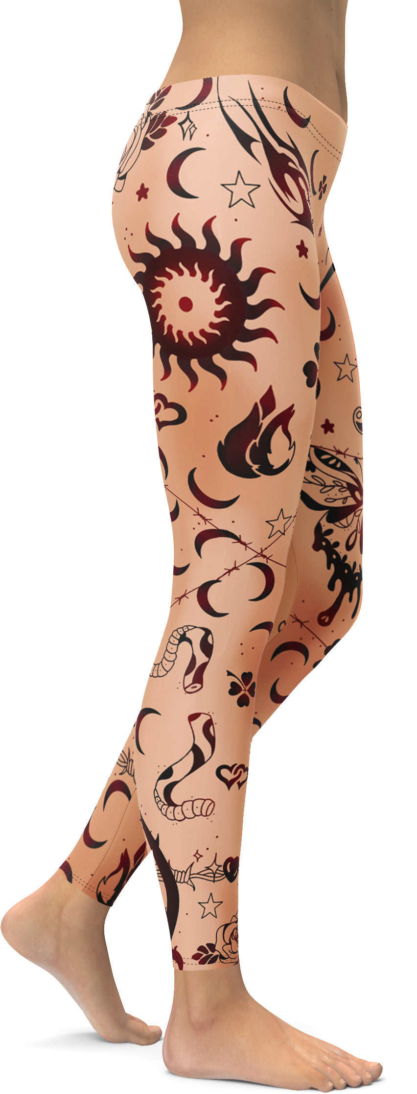 Tattoo Inspired Leggings
