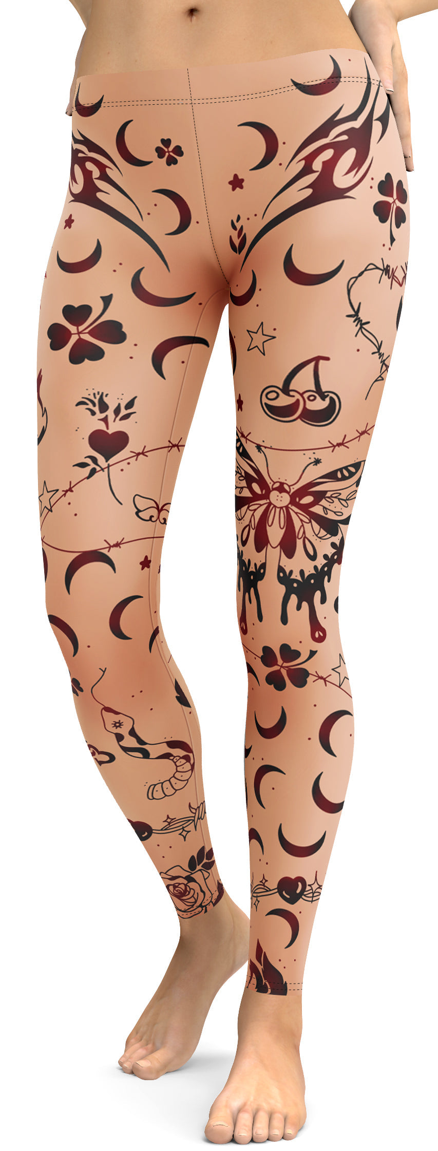 Tattoo Inspired Leggings
