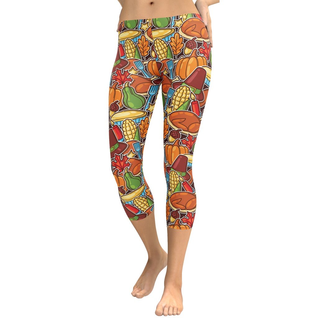 Thanksgiving Celebration Capris