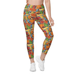 Thanksgiving Celebration Leggings With Pockets