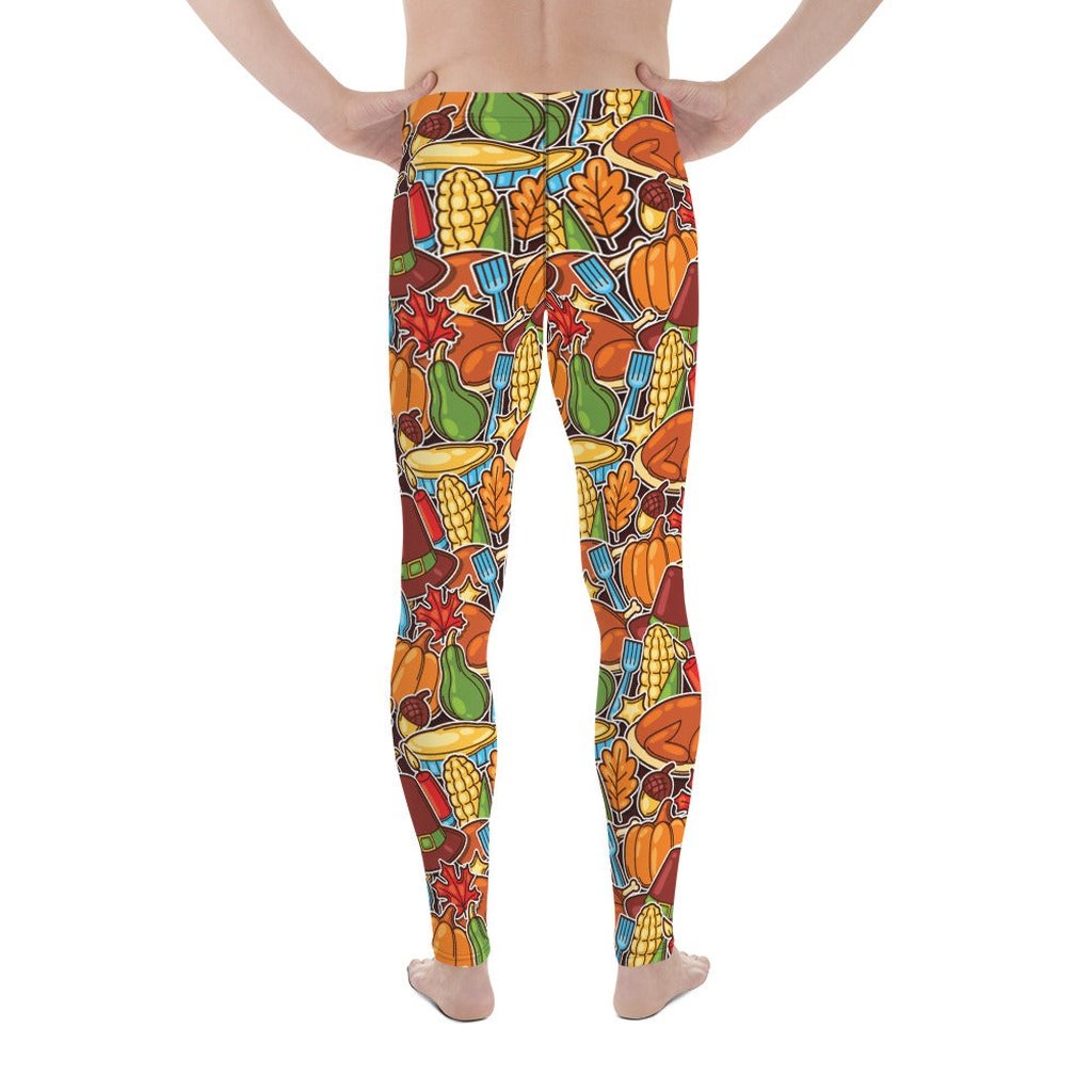 Thanksgiving Celebration Men's Leggings