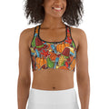 Thanksgiving Celebration Sports Bra