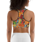 Thanksgiving Celebration Sports Bra