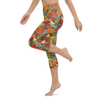Thanksgiving Celebration Yoga Capris