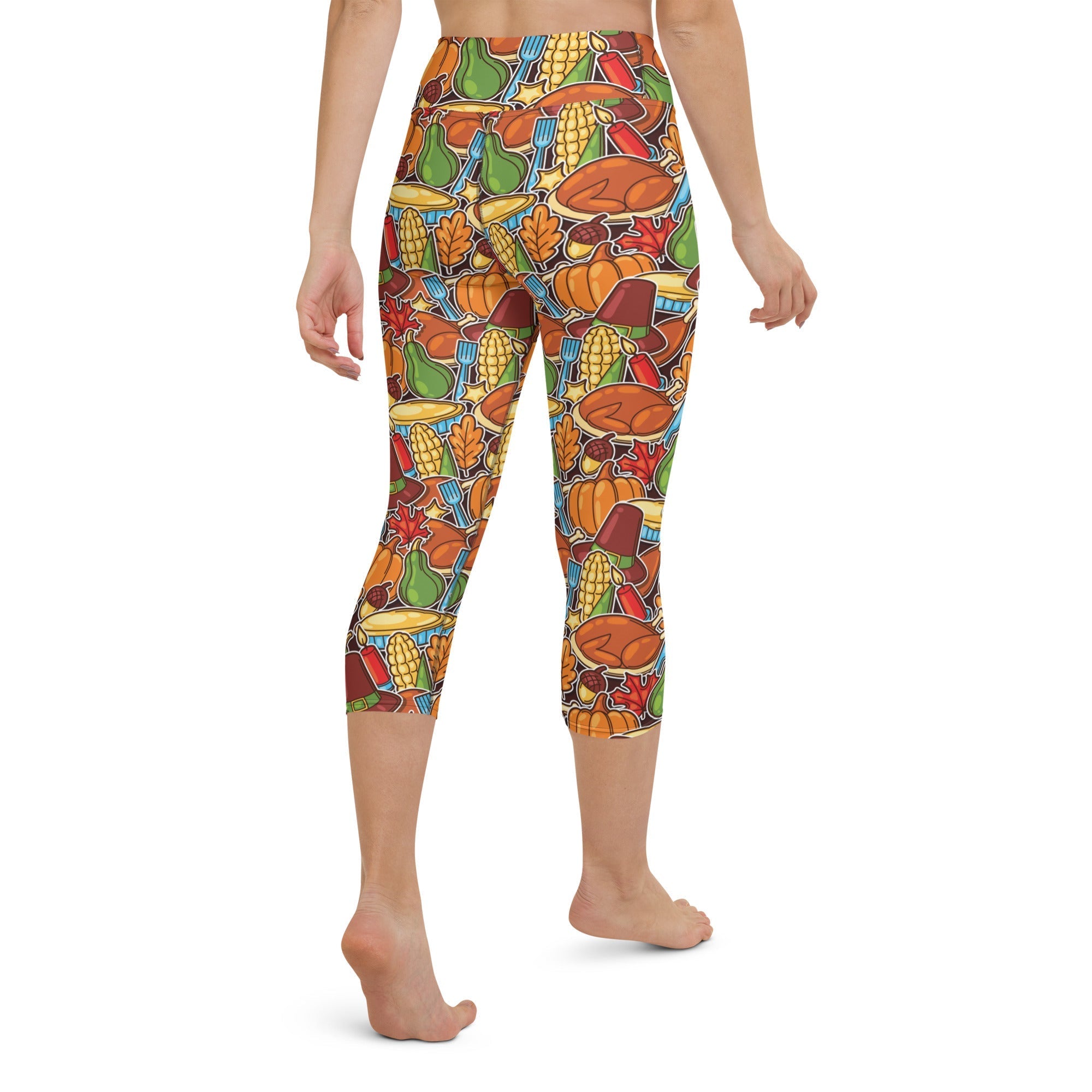 Thanksgiving Celebration Yoga Capris