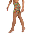 Thanksgiving Celebration Yoga Shorts