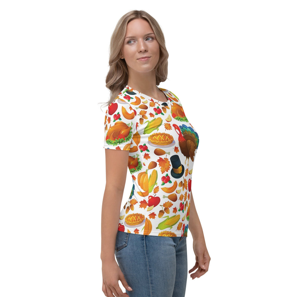 Thanksgiving Pattern T-shirt