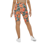 Thanksgiving Pumpkins Biker Shorts