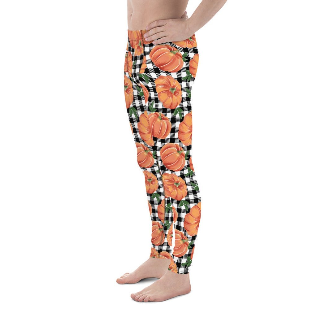 Thanksgiving Pumpkins Men's Leggings