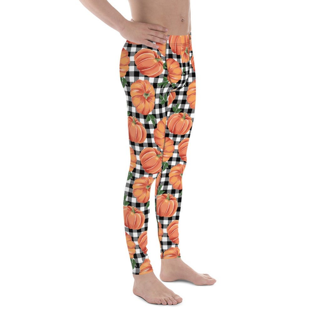 Thanksgiving Pumpkins Men's Leggings