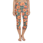 Thanksgiving Pumpkins Yoga Capris