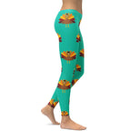 Thanksgiving Turkey Print Leggings