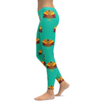 Thanksgiving Turkey Print Leggings