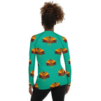 Thanksgiving Turkey Print Rash Guard
