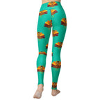 Thanksgiving Turkey Print Yoga Leggings - FiercePulse - Premium Workout Leggings - Yoga Pants