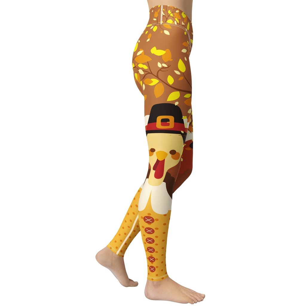 Thanksgiving Yoga Leggings