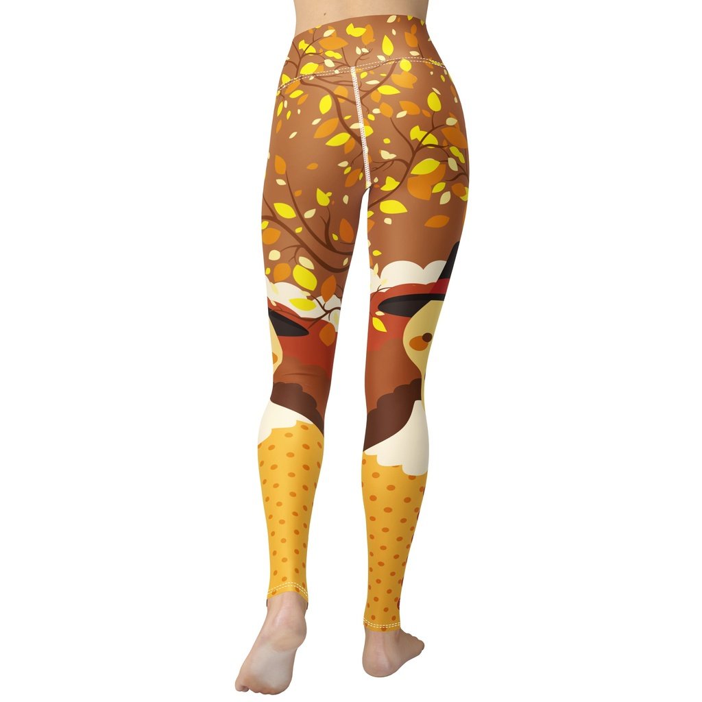 Thanksgiving Yoga Leggings