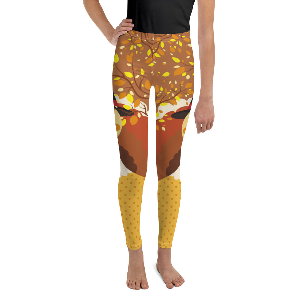 Thanksgiving Youth Leggings