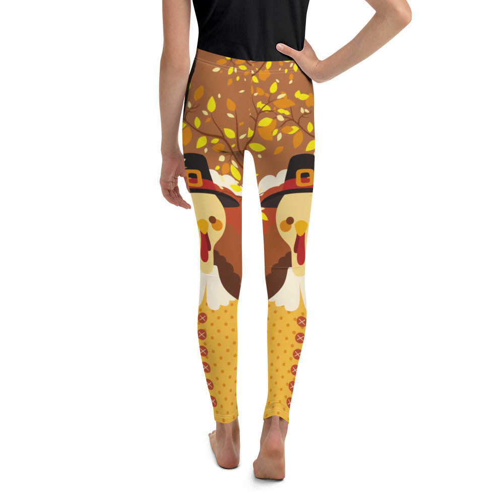 Thanksgiving Youth Leggings