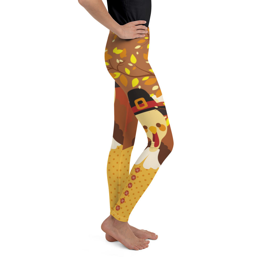 Thanksgiving Youth Leggings