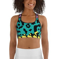 Three-Pattern Sports Bra