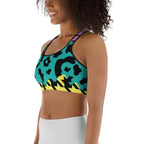 Three-Pattern Sports Bra