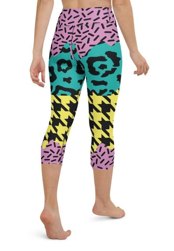 Three-Pattern Yoga Capris